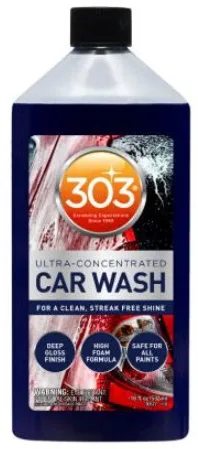 303 ULTRA CONCENTRATED CAR WASH BOTTLE 18OZ/532ML